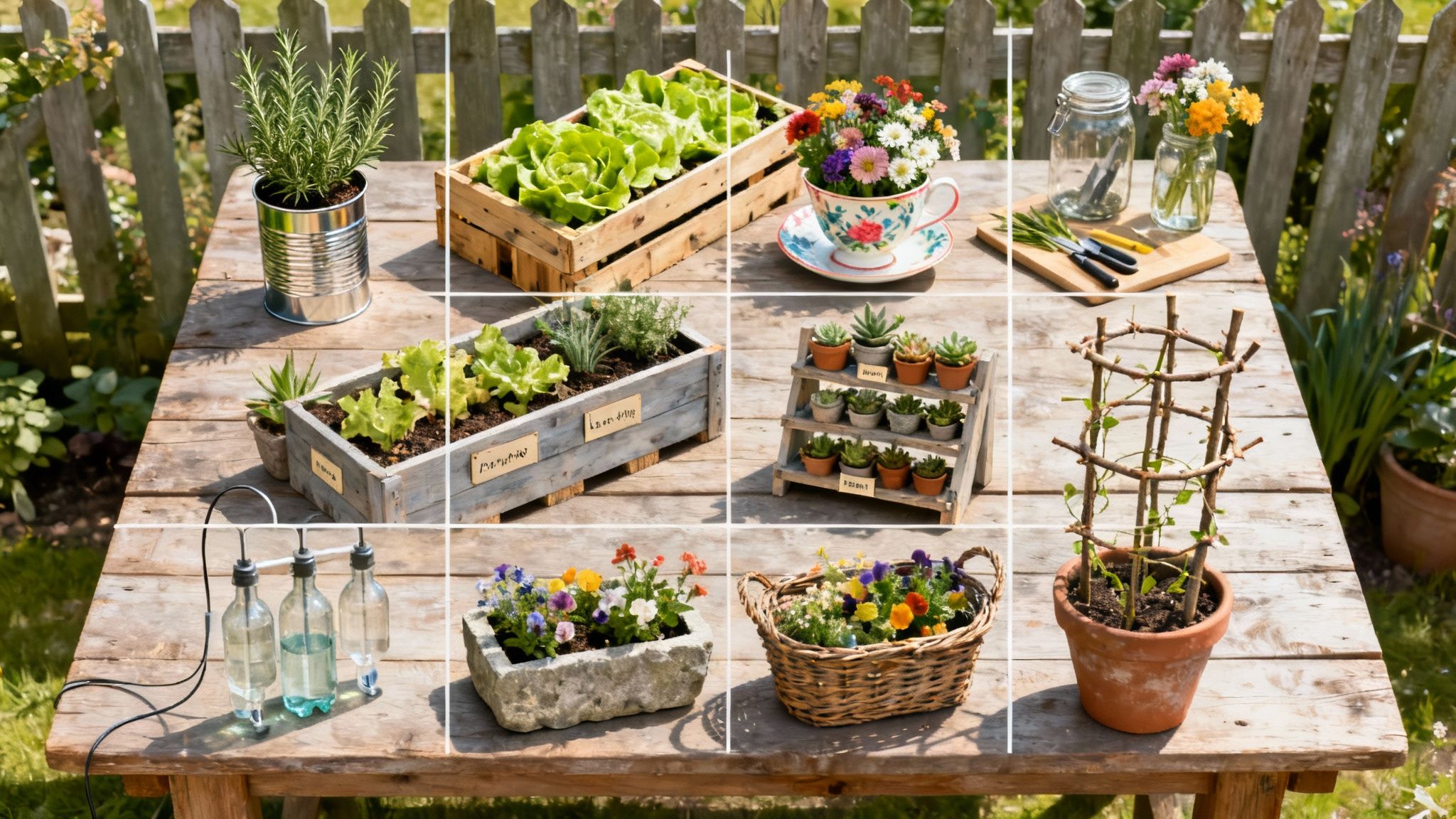 9 Clever Garden Ideas on a Budget UK: Your 2025 Guide