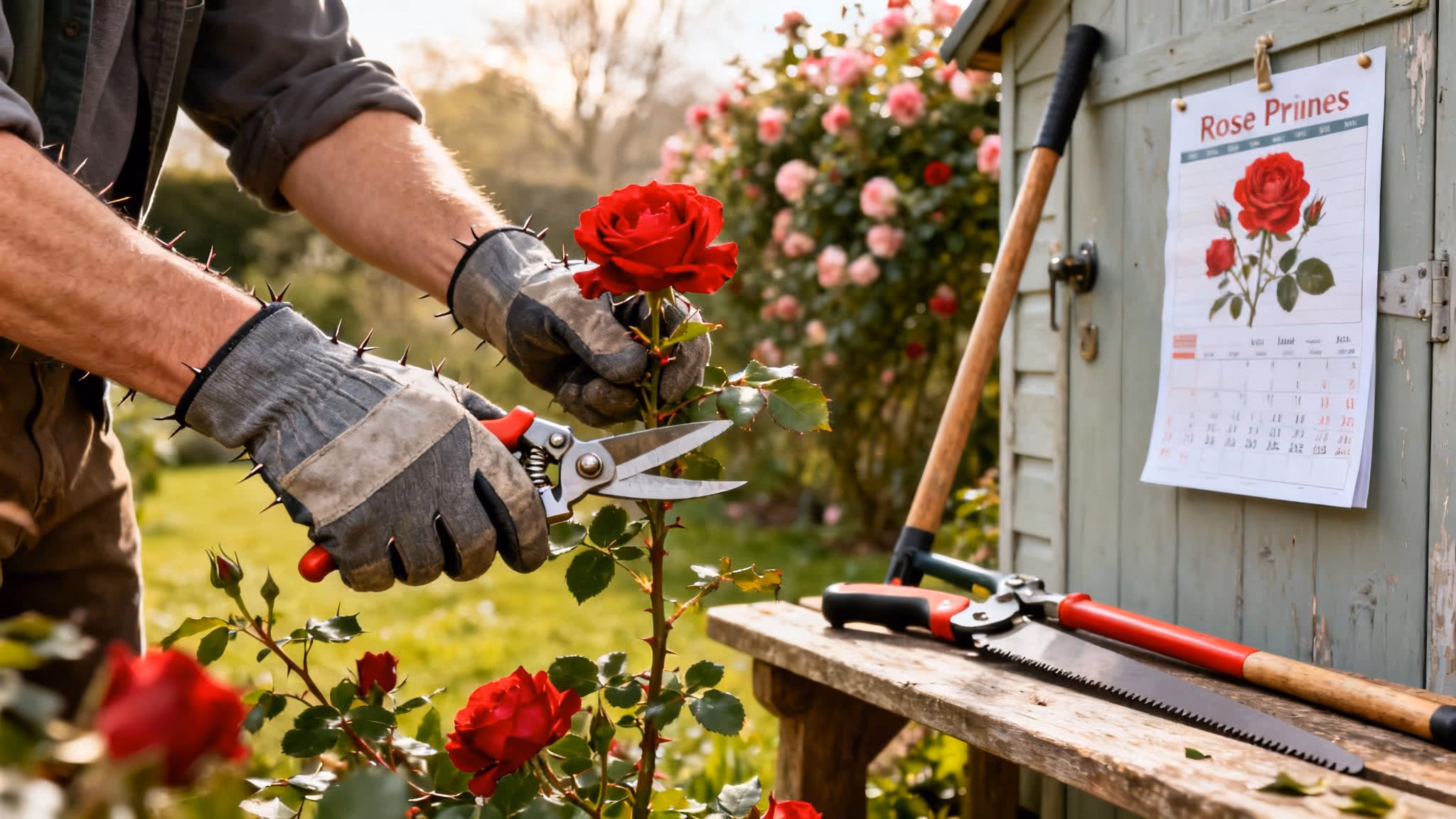 How to Prune Roses A UK Gardener's Guide