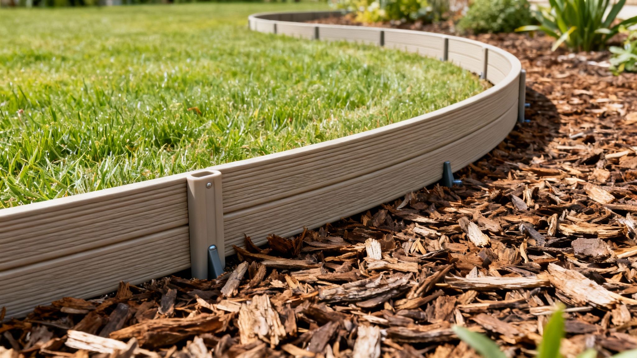 Plastic or Composite Edging