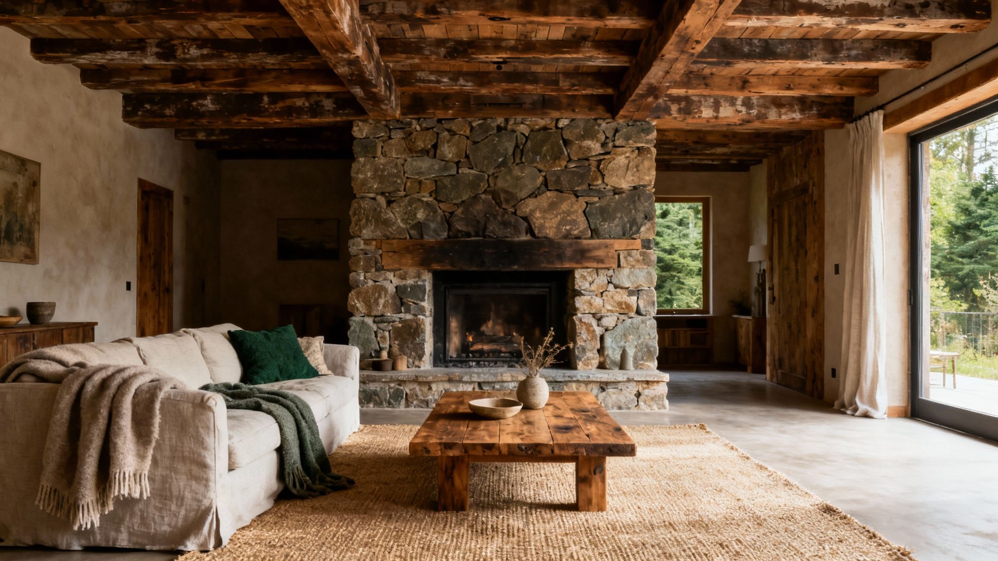 Rustic Interior Designs: Cozy, Timeless Warmth for Your Home