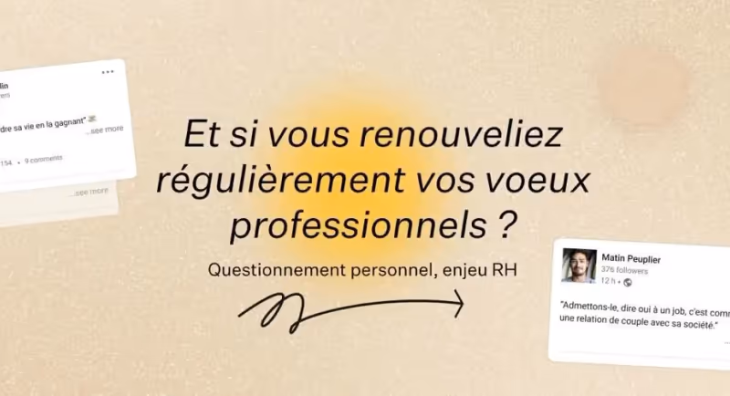 Et si vous renouveliez régulièrement vos voeux professionnels ?