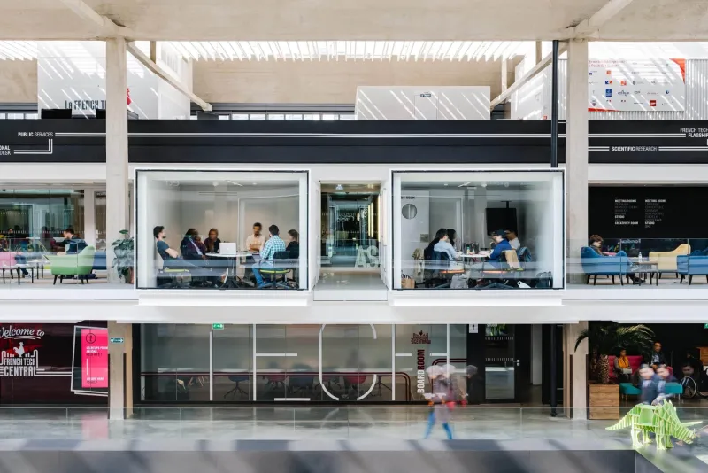 L’équipe Chance à Station F