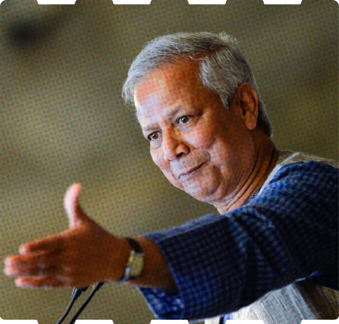 Muhammad Yunus, président d’honneur de Chance, prix Nobel de la Paix et fondateur du micro-crédit