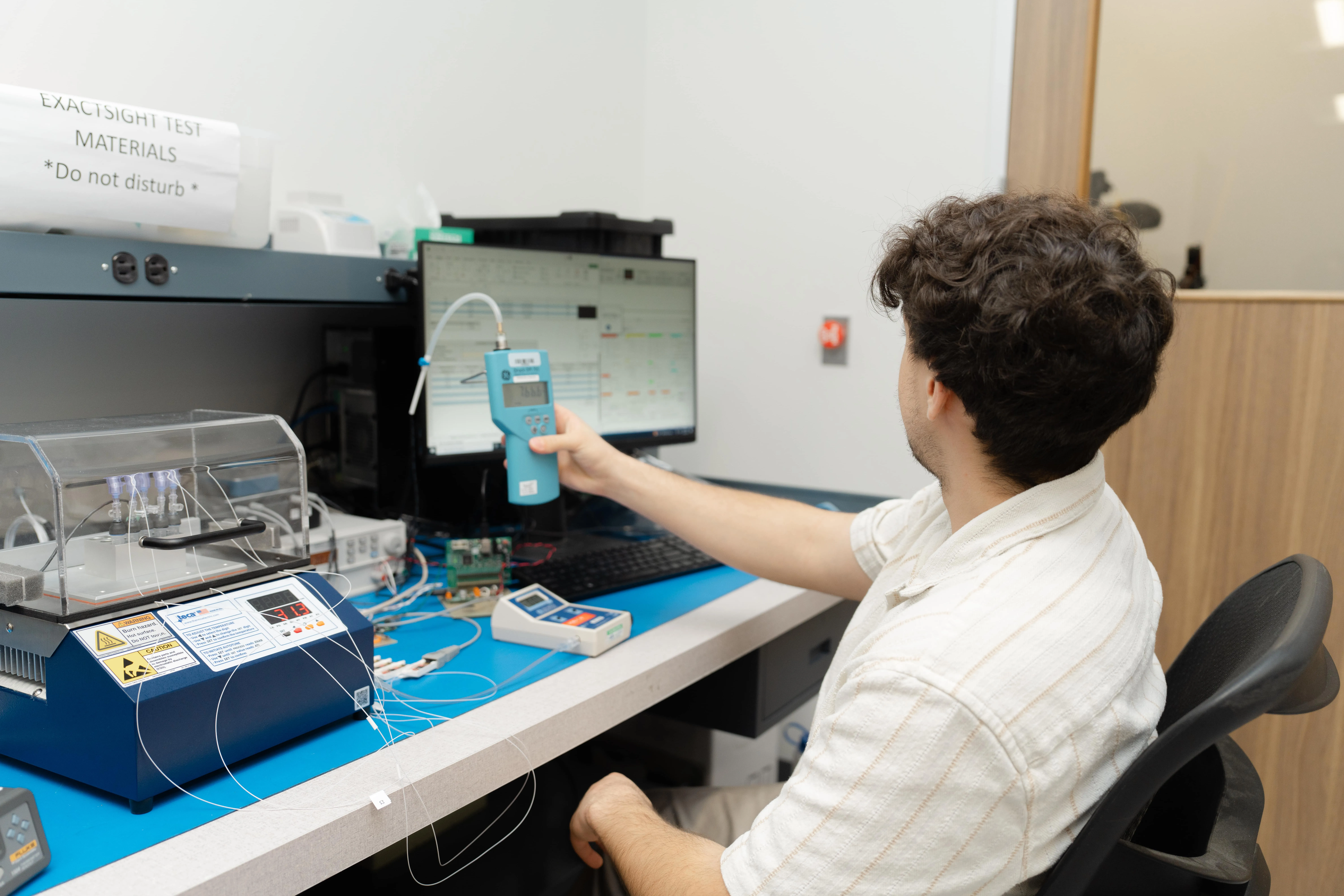 A Millar manufacturing engineer begins proces validation and design review of a new medical device.
