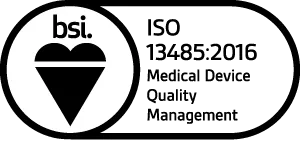 Quality Management System ISO 13485:2016 badge