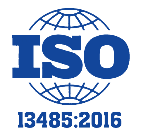 ISO 13485:2016 badge