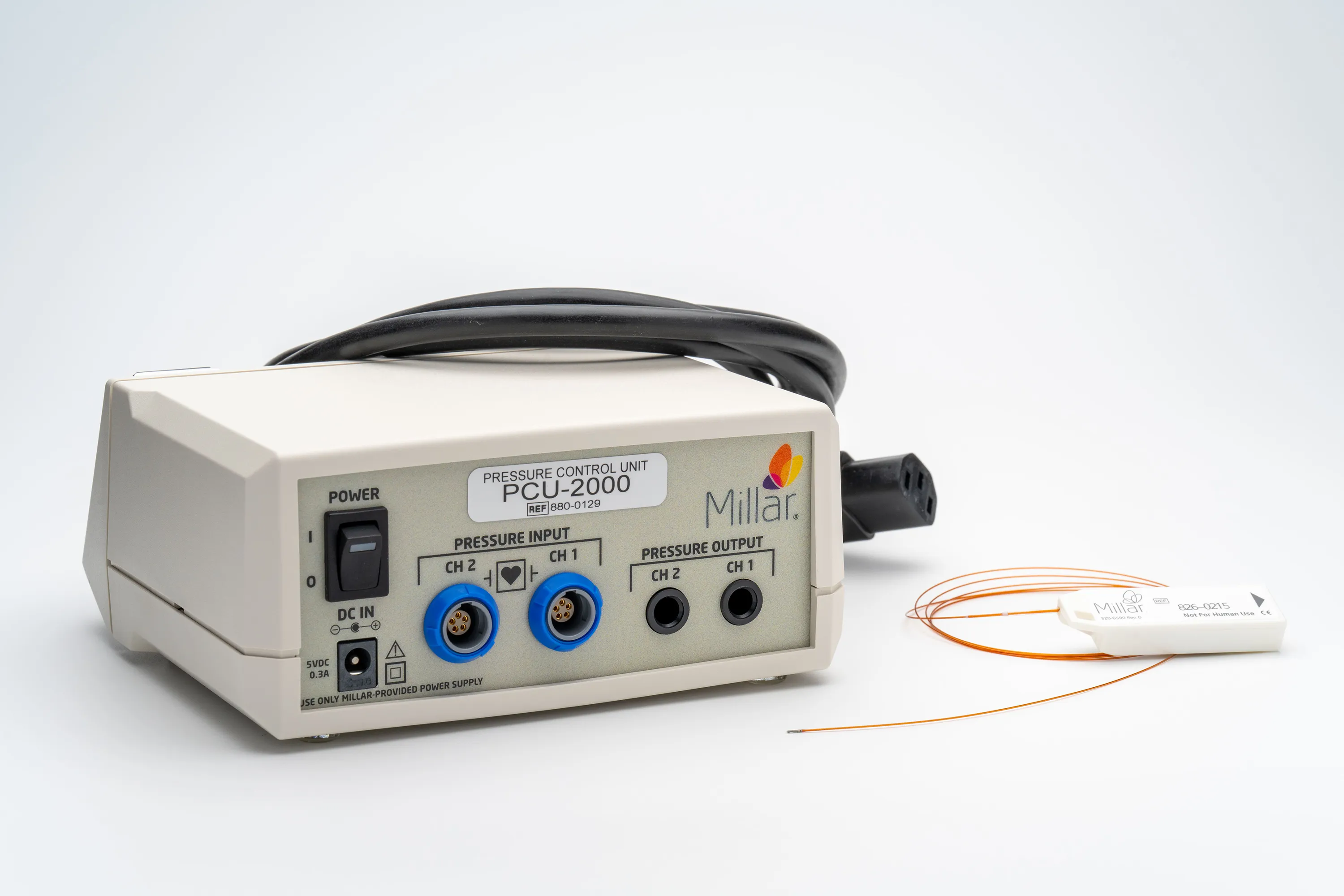 Millar’s PCU-2000 Control Unit and Mikro-Cath Pressure Catheter. 