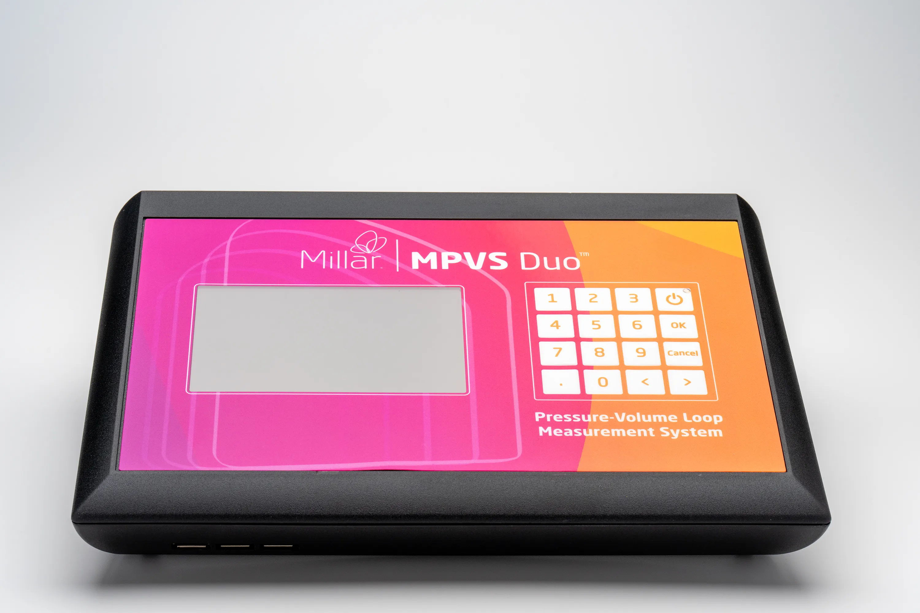 Millar’s MPVS Duo Pressure-Volume Loop System device.