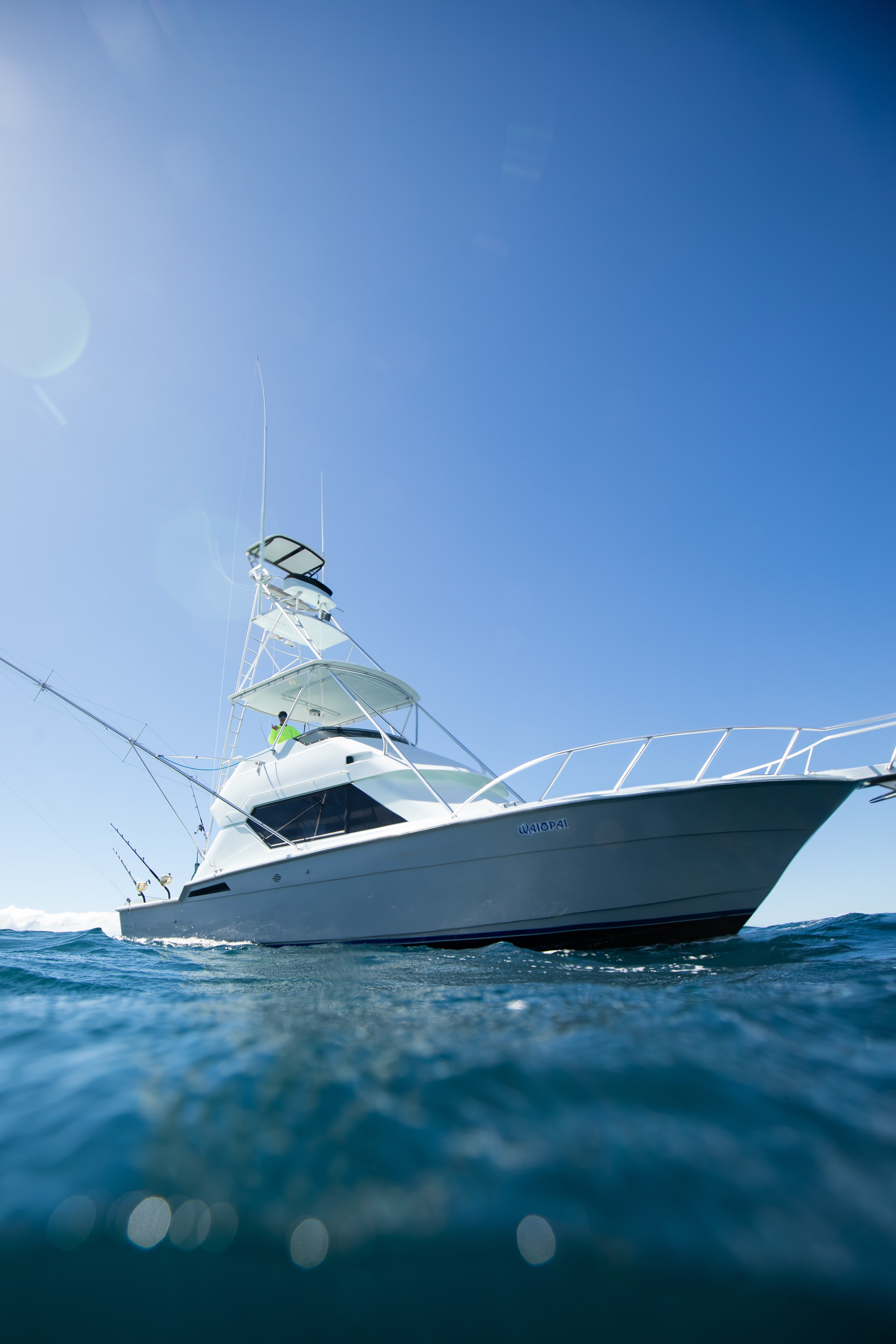Blue Ocean Hawaii boats off Honolulu