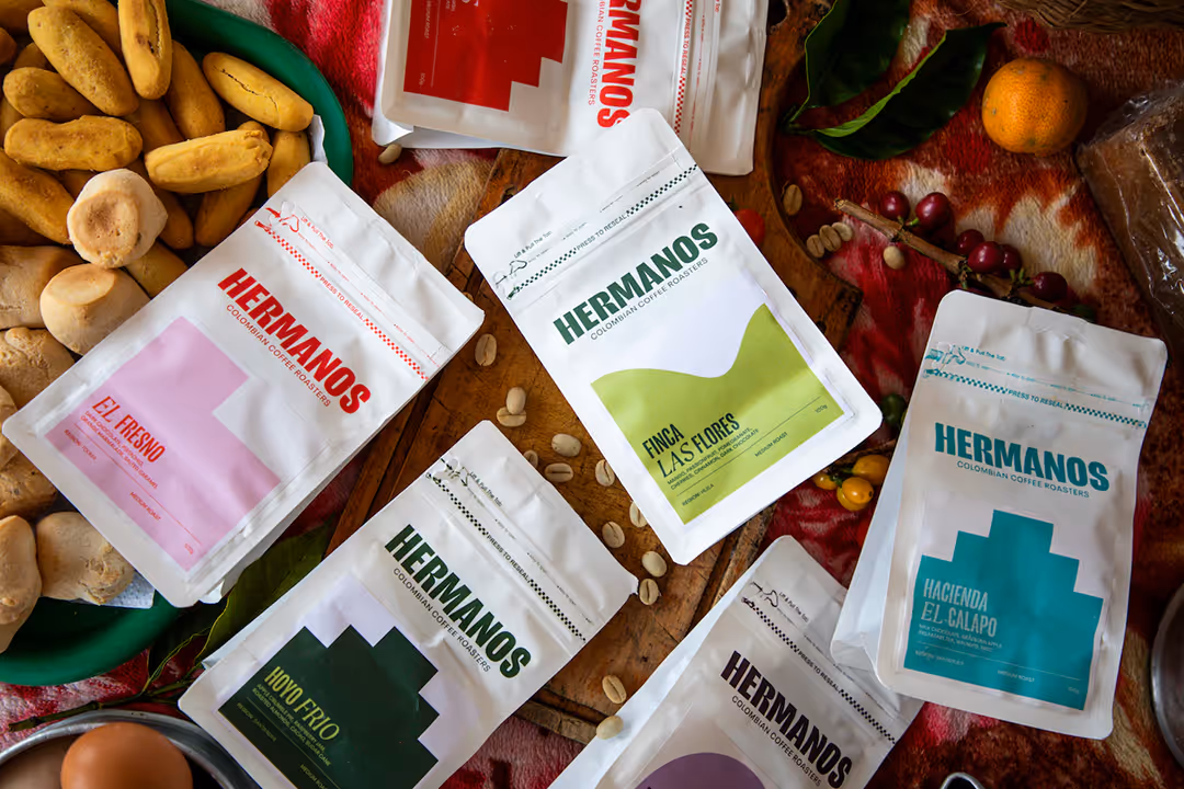 Selection of Hermanos Coffee Beans