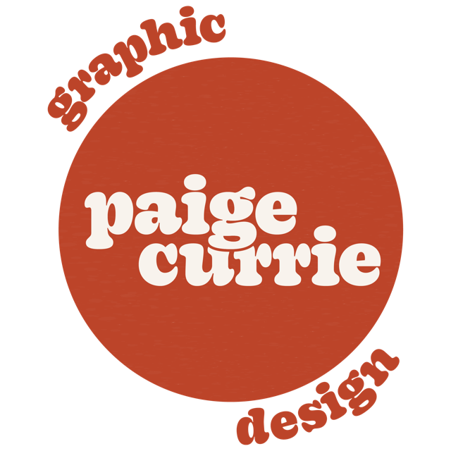 Red Paige Currie Graphic Design main logo