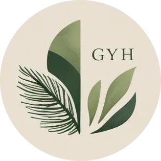 Grace life coach logo, with some leaves and Grace's name and initials.