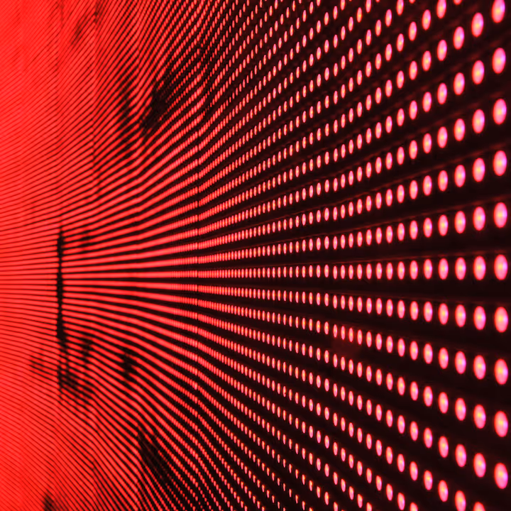 Red led lights