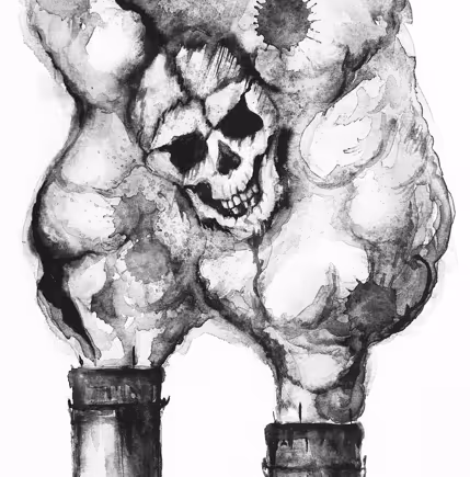 pollution from smoke stacks