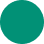 Solid teal-colored circle on a white background.