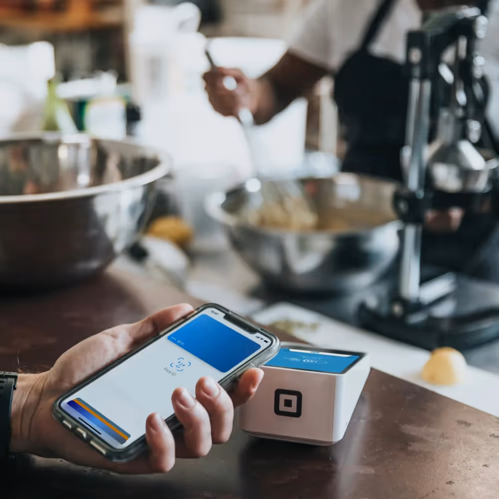 Point of Sale at restaurant