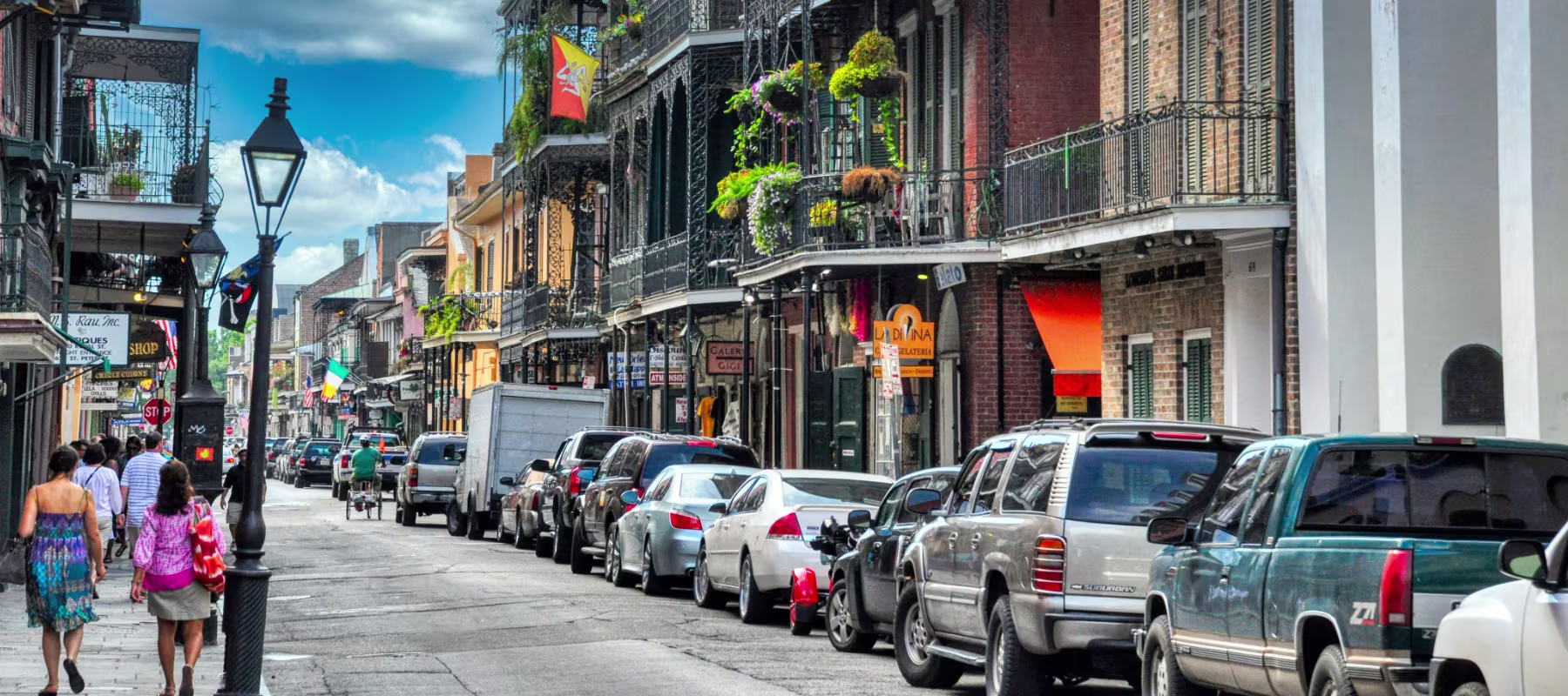 French Quarter in New Orleans Louisiana 