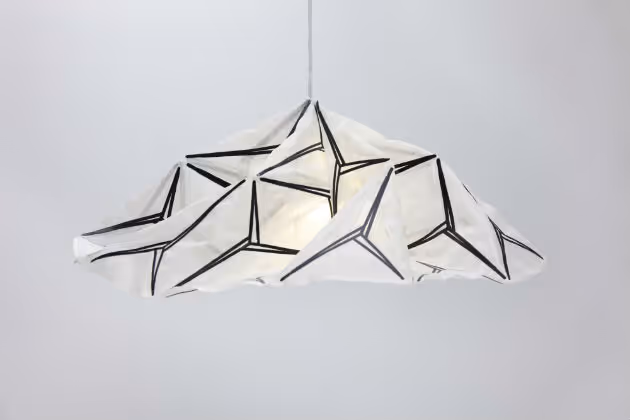 DESIGNBLOK – what a stool made from salt would say to a silk lampshade and a bag made from organic plastic?