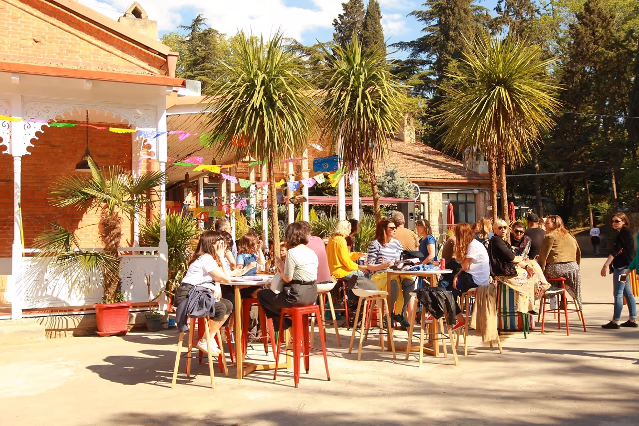 A gourmet oasis in the heart of Tbilisi – food, wine and even local fashion
