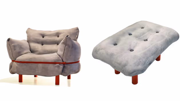 Concrete cloth - 3D textilie s betonovou směsí