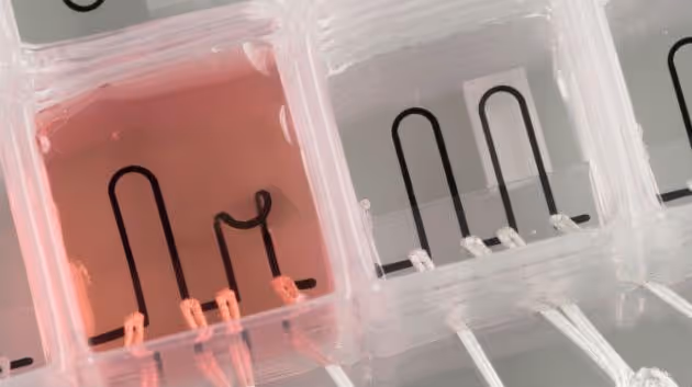 Nové 3D tištěné srdce na čipu má vestavěné senzory