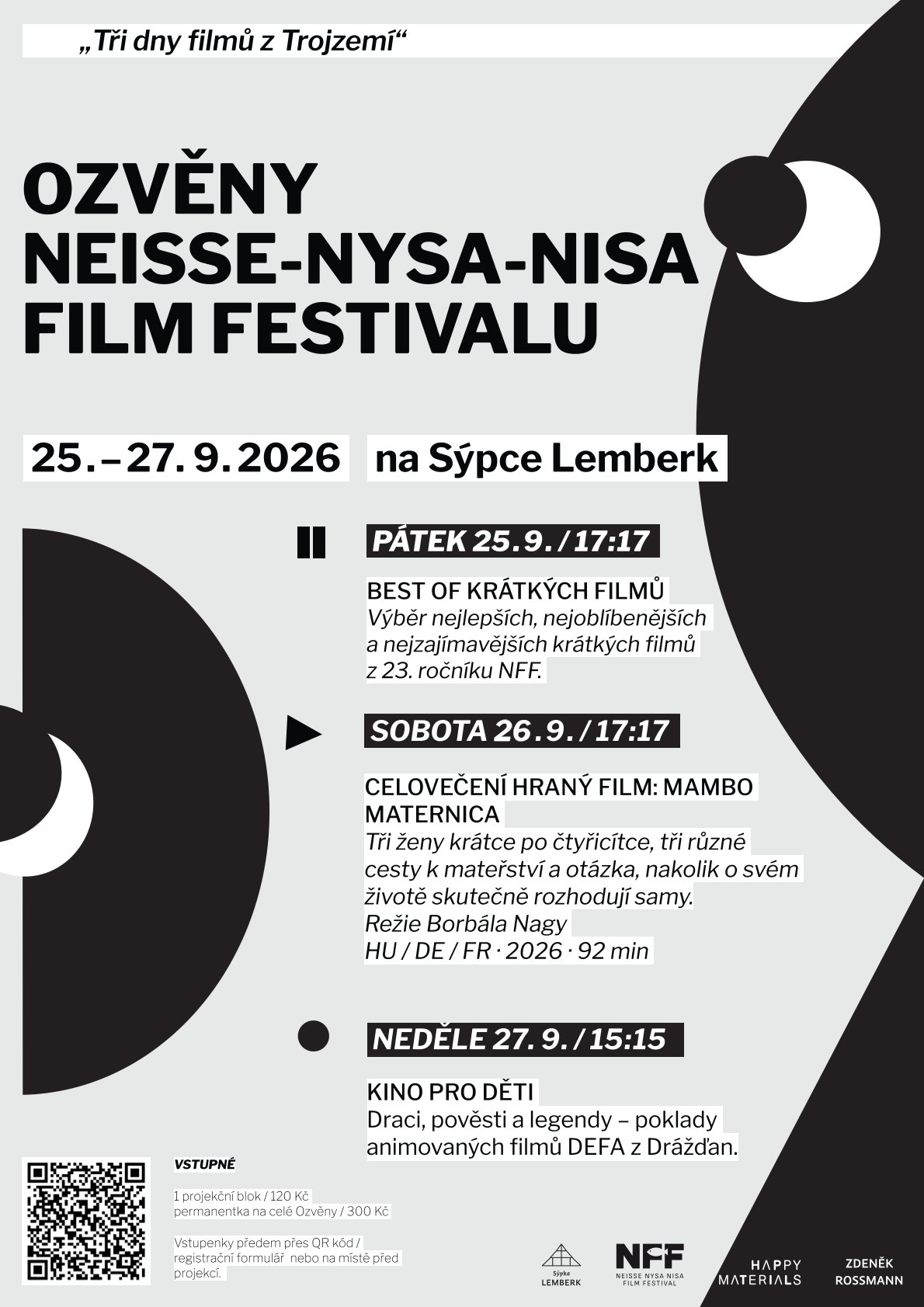 Ozvěny Nisa Film Festivalu poprvé na Sýpce Lemberk. Tři dny filmu z Trojzemí 