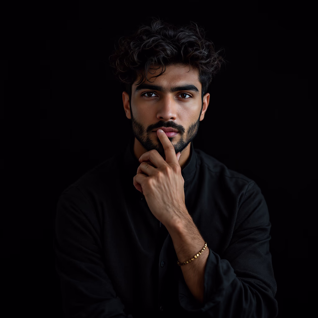 [headshot] image of customer (for a hindu temple).