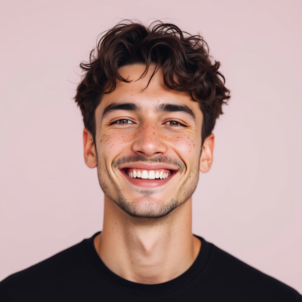 [headshot] image of customer (for a bicycle shop)