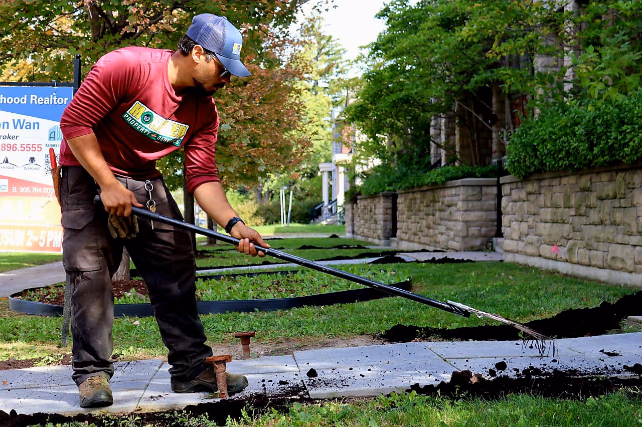Monster Property Services team on a Toronto job site