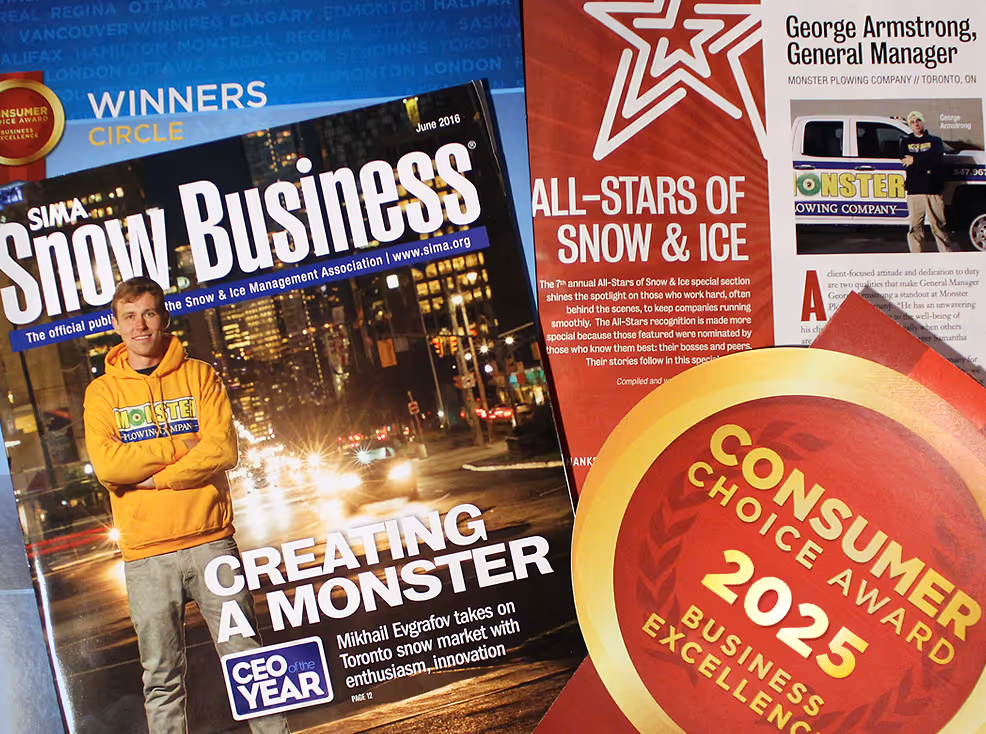 Monster Property Services industry awards 2025
