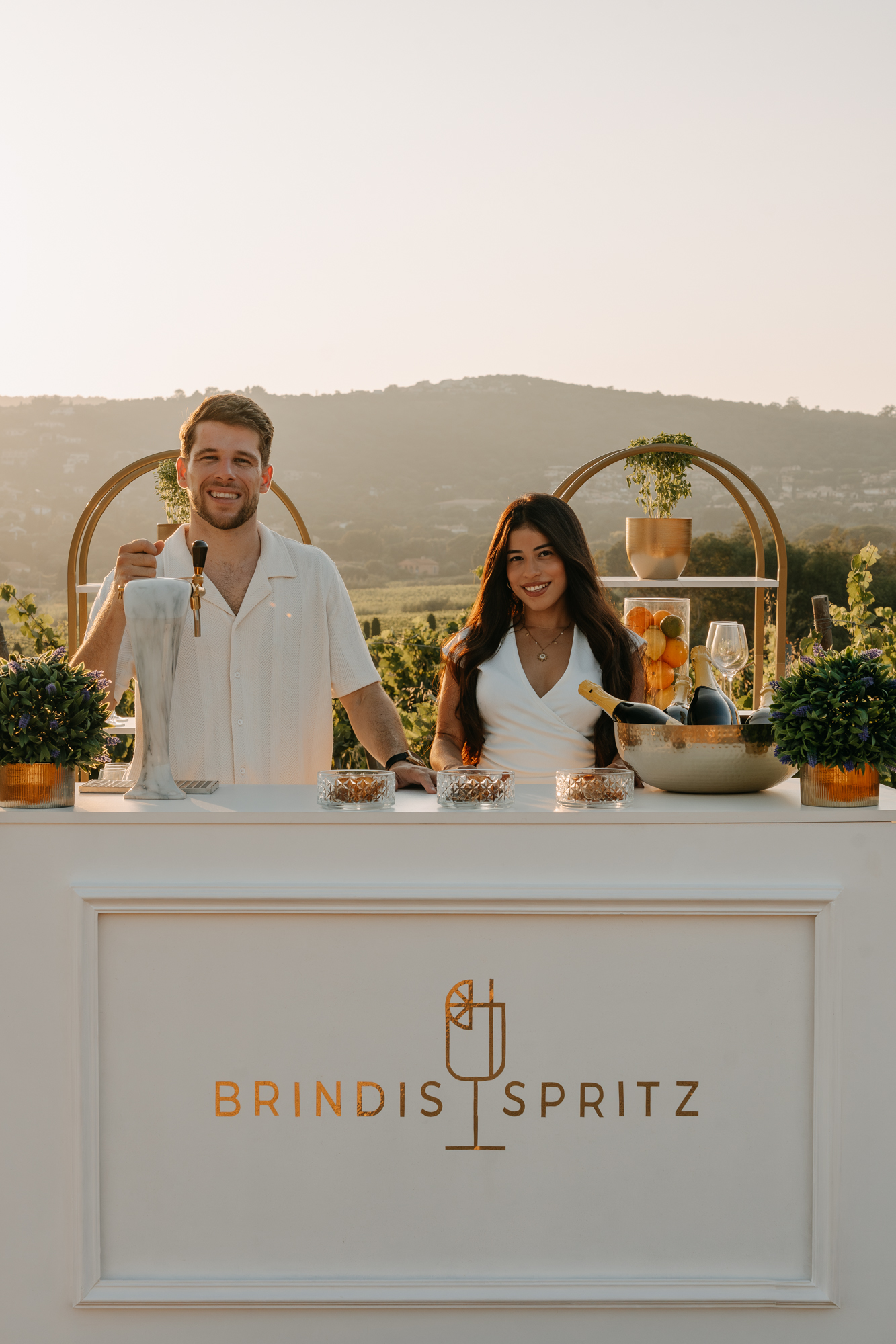 image of crafted spirits (for a distillery)