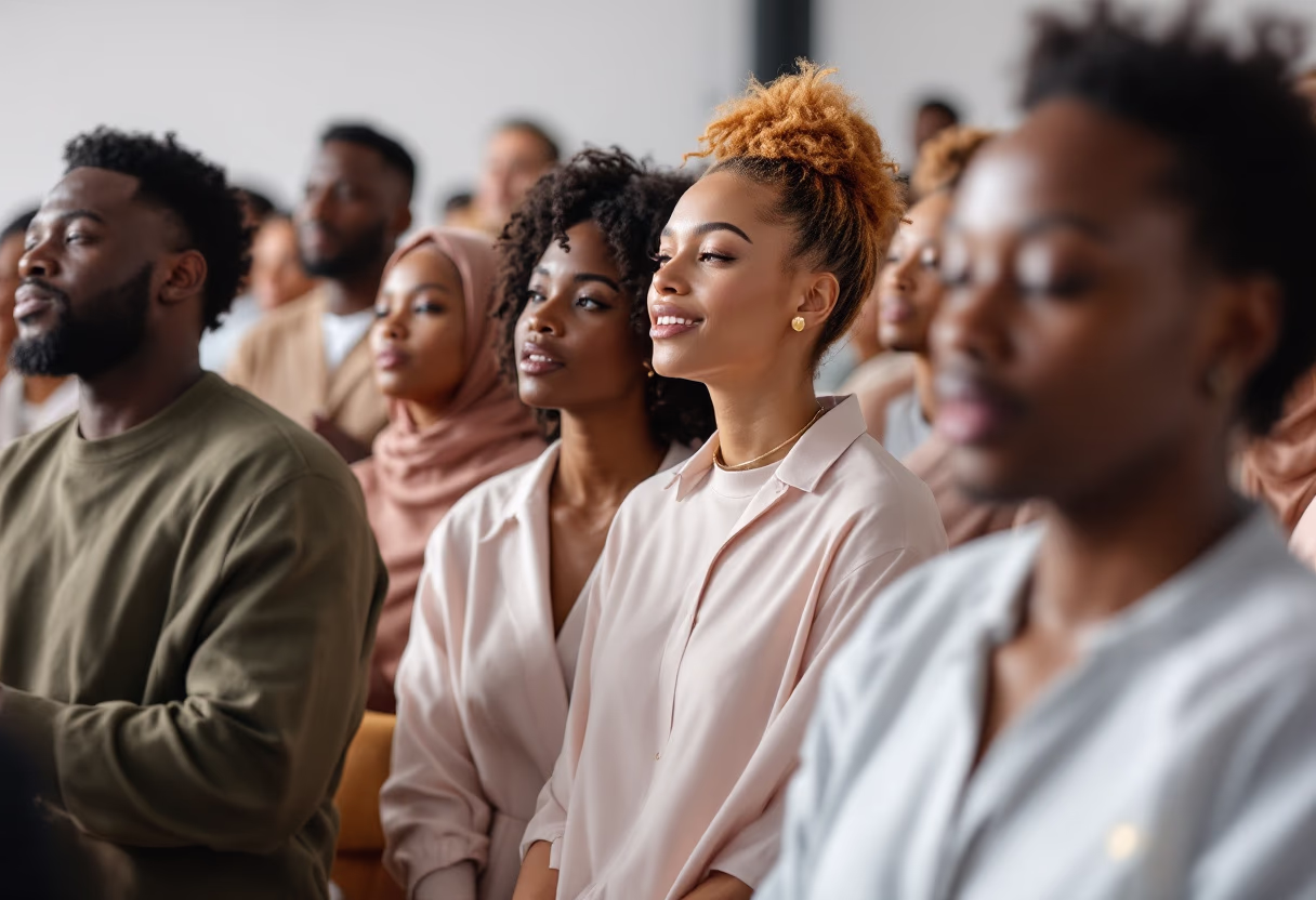 image of church congregation (for a church & cathedral)