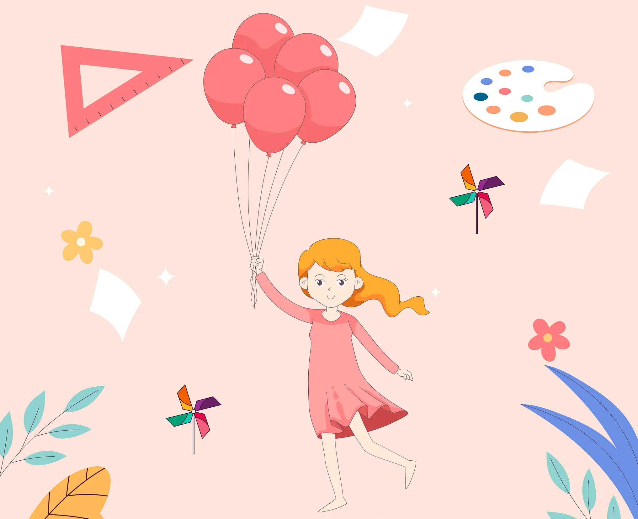 image of a teacher interacting with students using digital tools