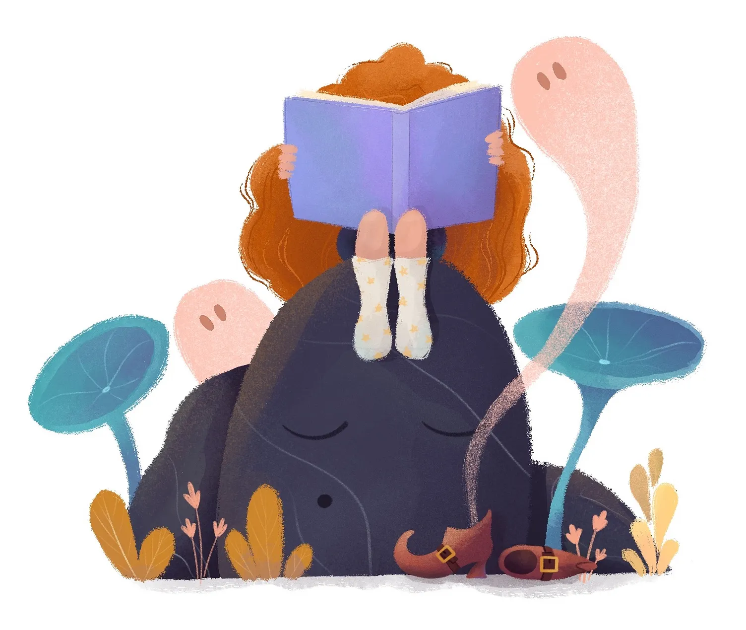 image of a teacher interacting with students using digital tools