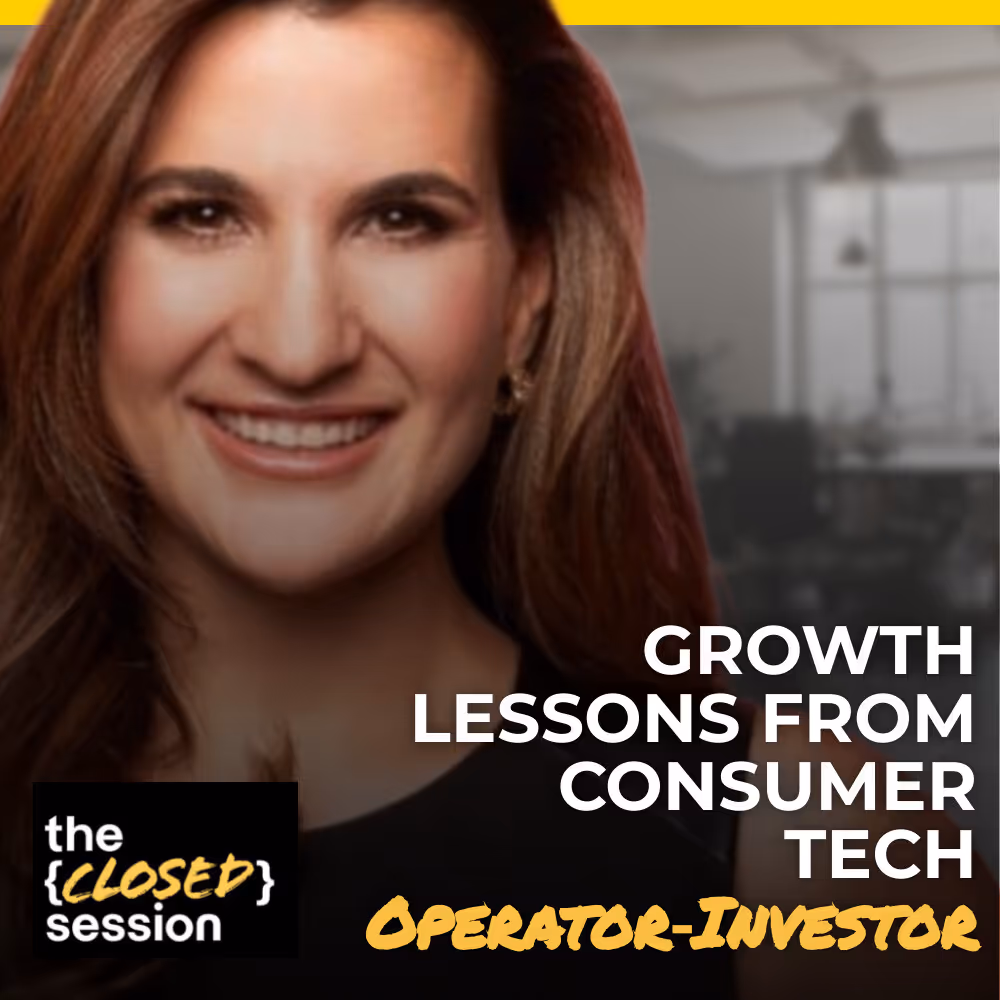 Growth lessons from consumer tech operator‑investor