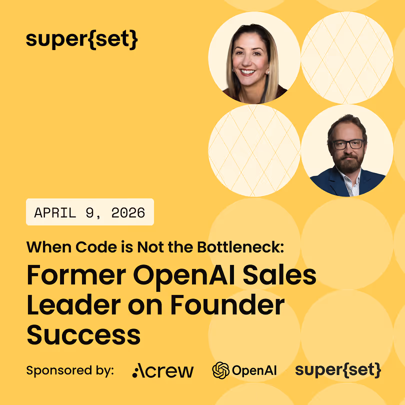 When Code is Not the Bottleneck. Former OpenAI Sales Leader: How Founders Win