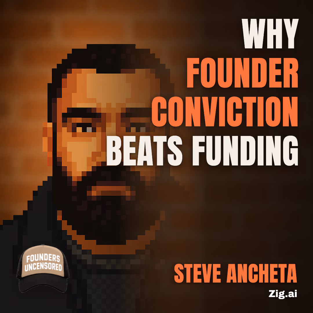 Why Founder Conviction Beats Funding