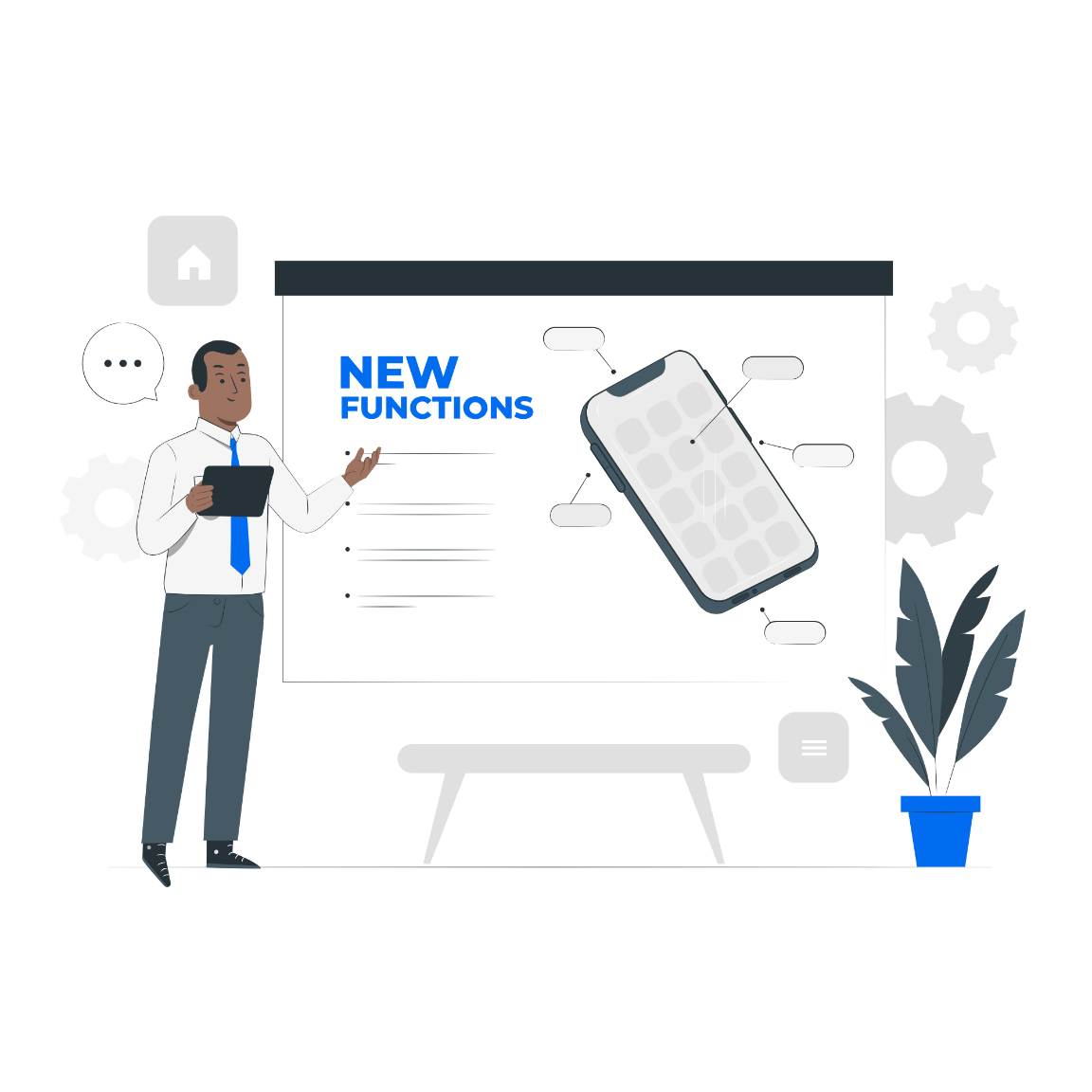 Showcasing new functions