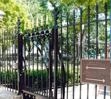 Preserving a National Icon: Coating the White House Gates