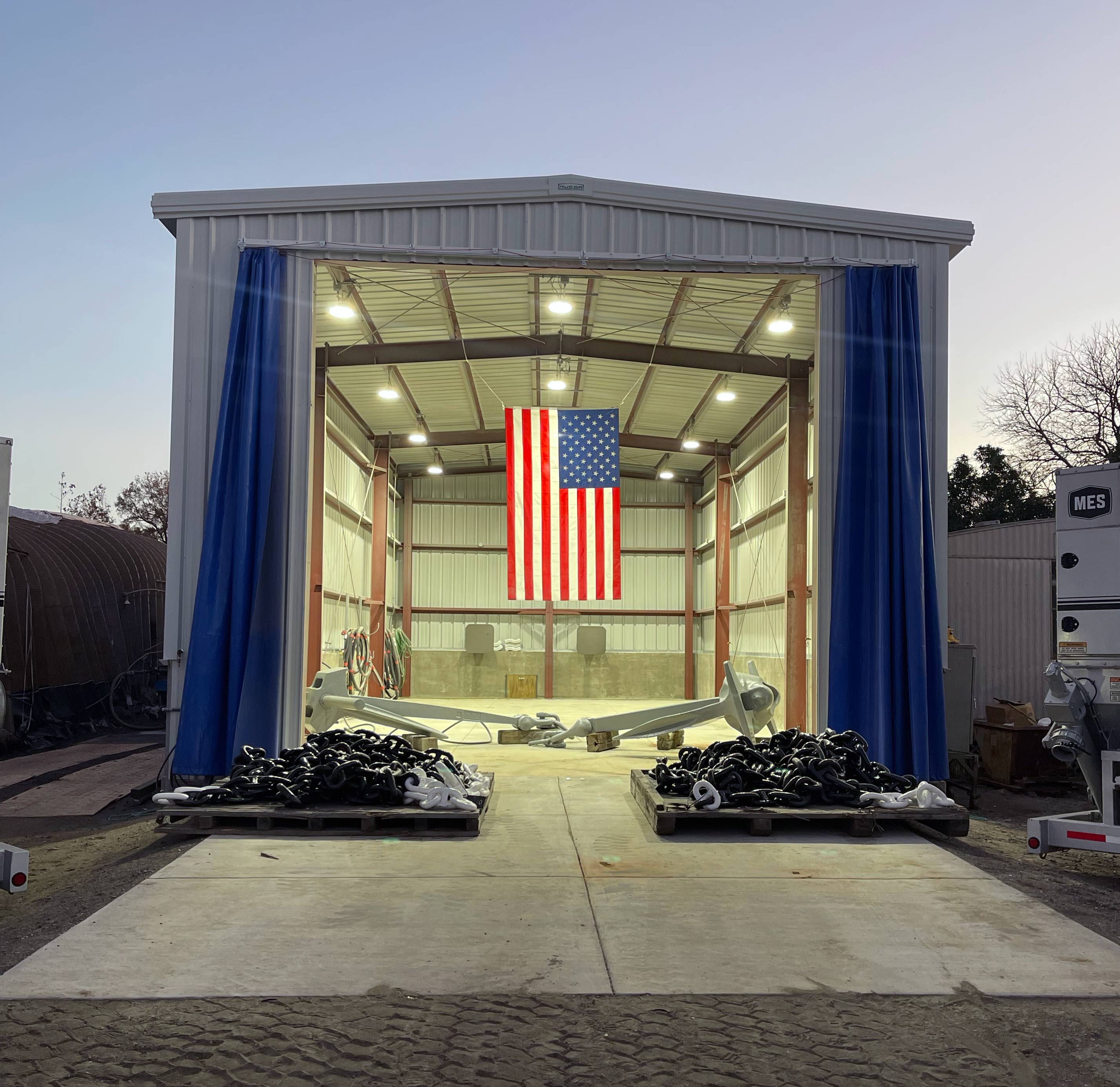 Vanwin Coatings Celebrates Ribbon Cutting for New Blast Booth in Chesapeake