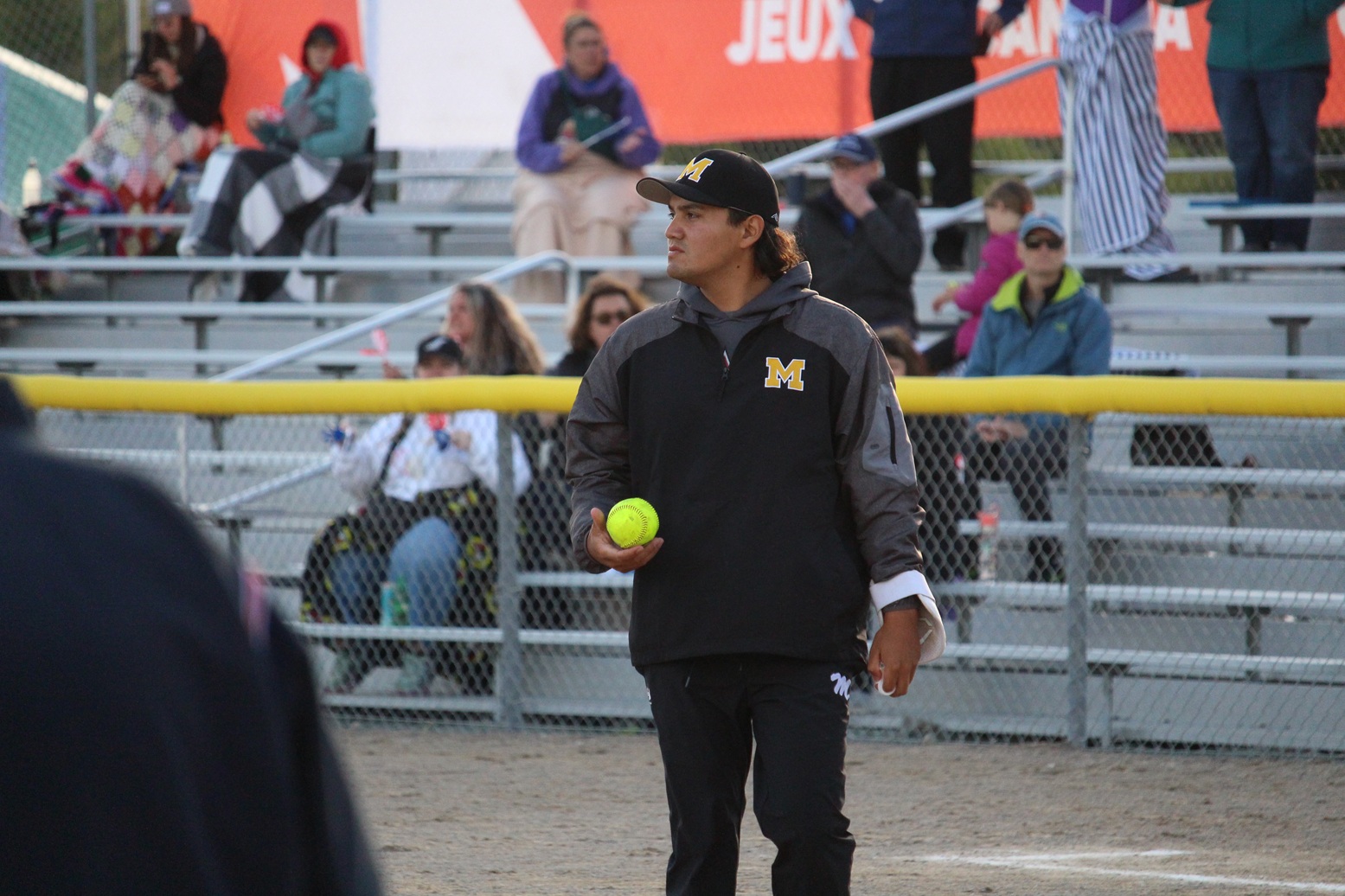 Logan Tanner competed at the 2022 Canada Summer Games in men's softball, and is back again with the program as a coach. 