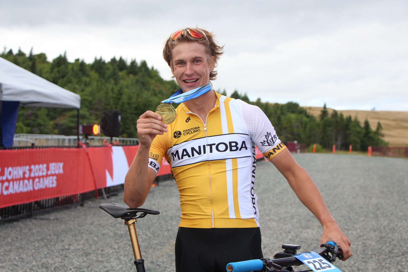 Flag bearer announcement and results from the 2025 Canada Summer Games