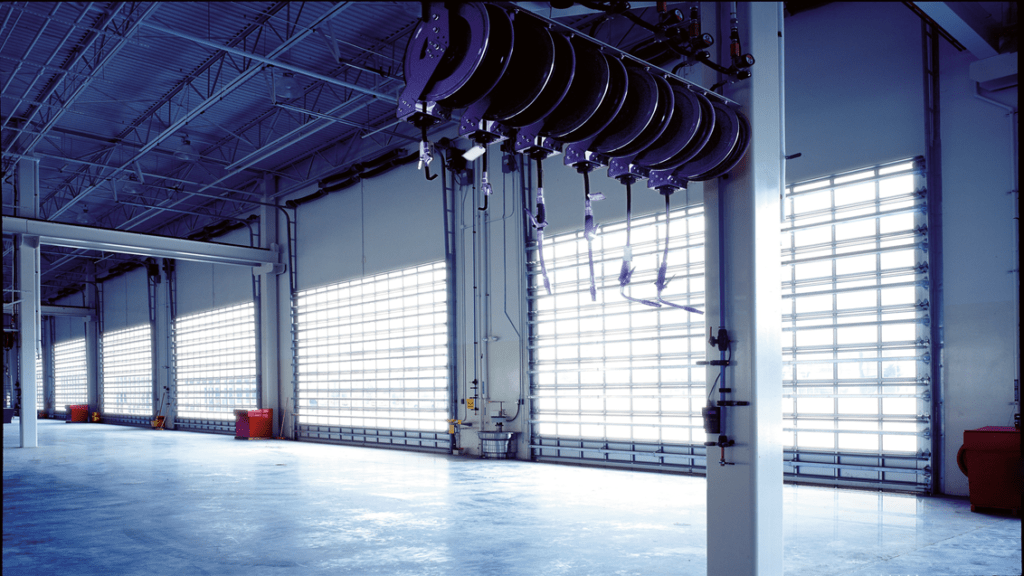Commercial garage doors