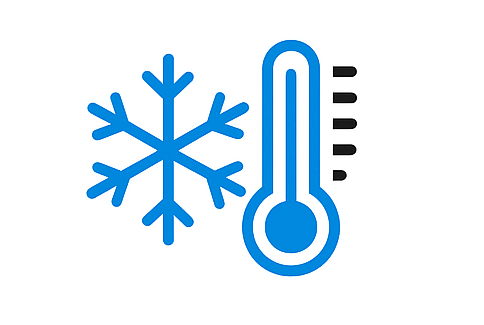 Cold environment operation icon