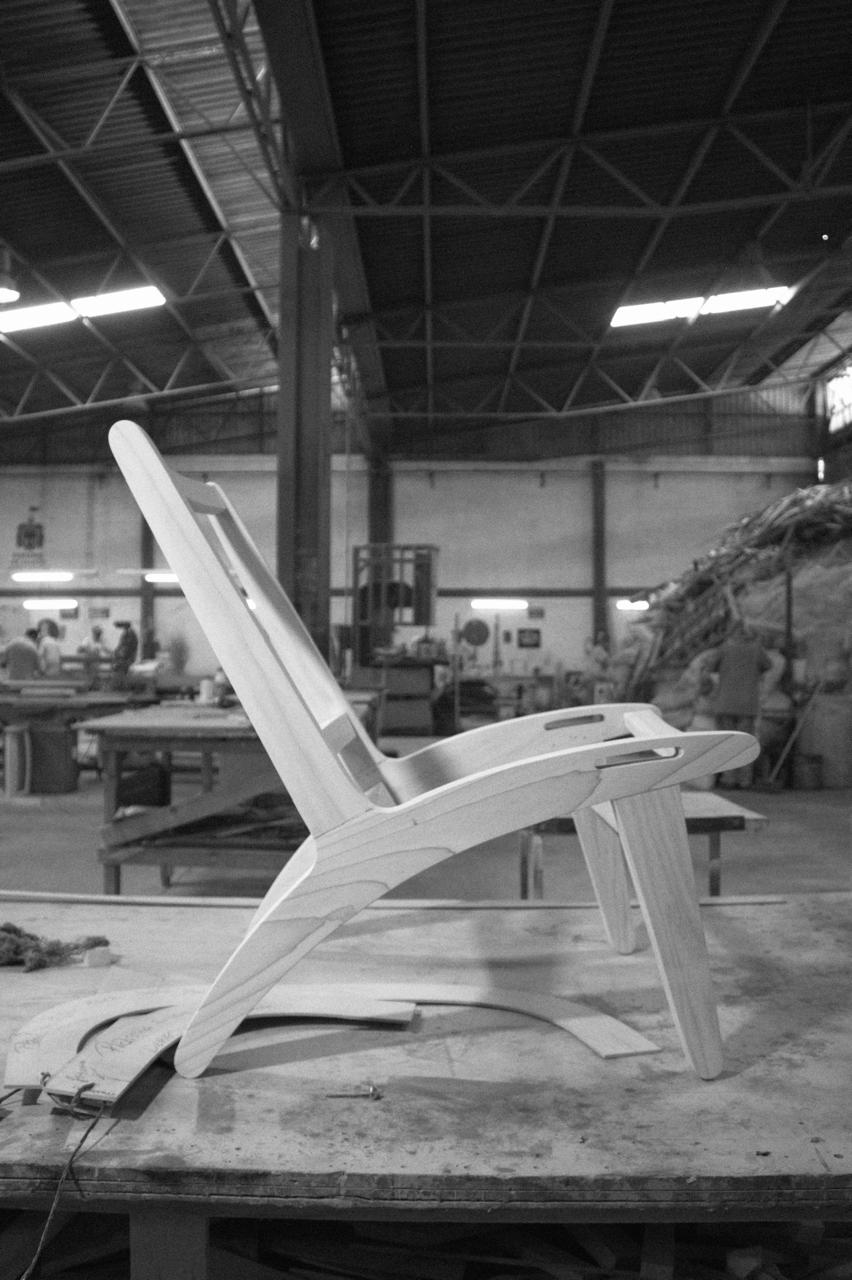 image of caring for wooden furniture with natural oils