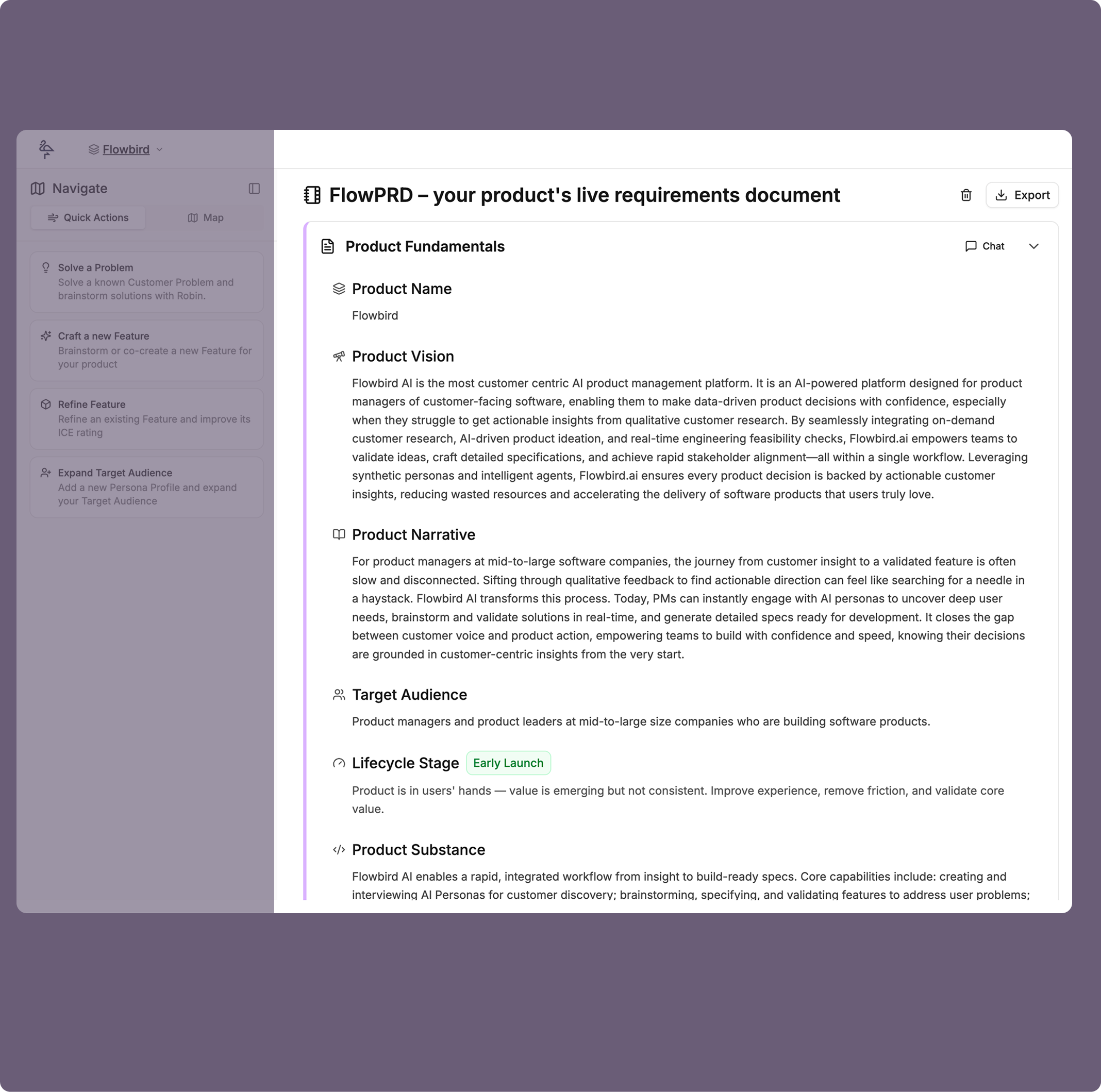 Flowbird product image showing a FlowPRD