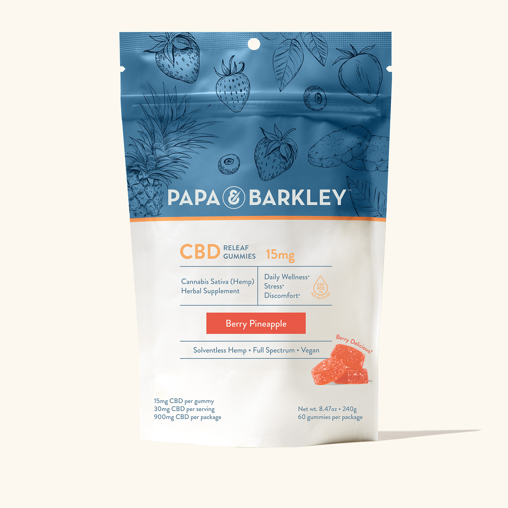 CBD CBN Sleep Releaf Gummies | Papa & Barkley Nighttime Wellness