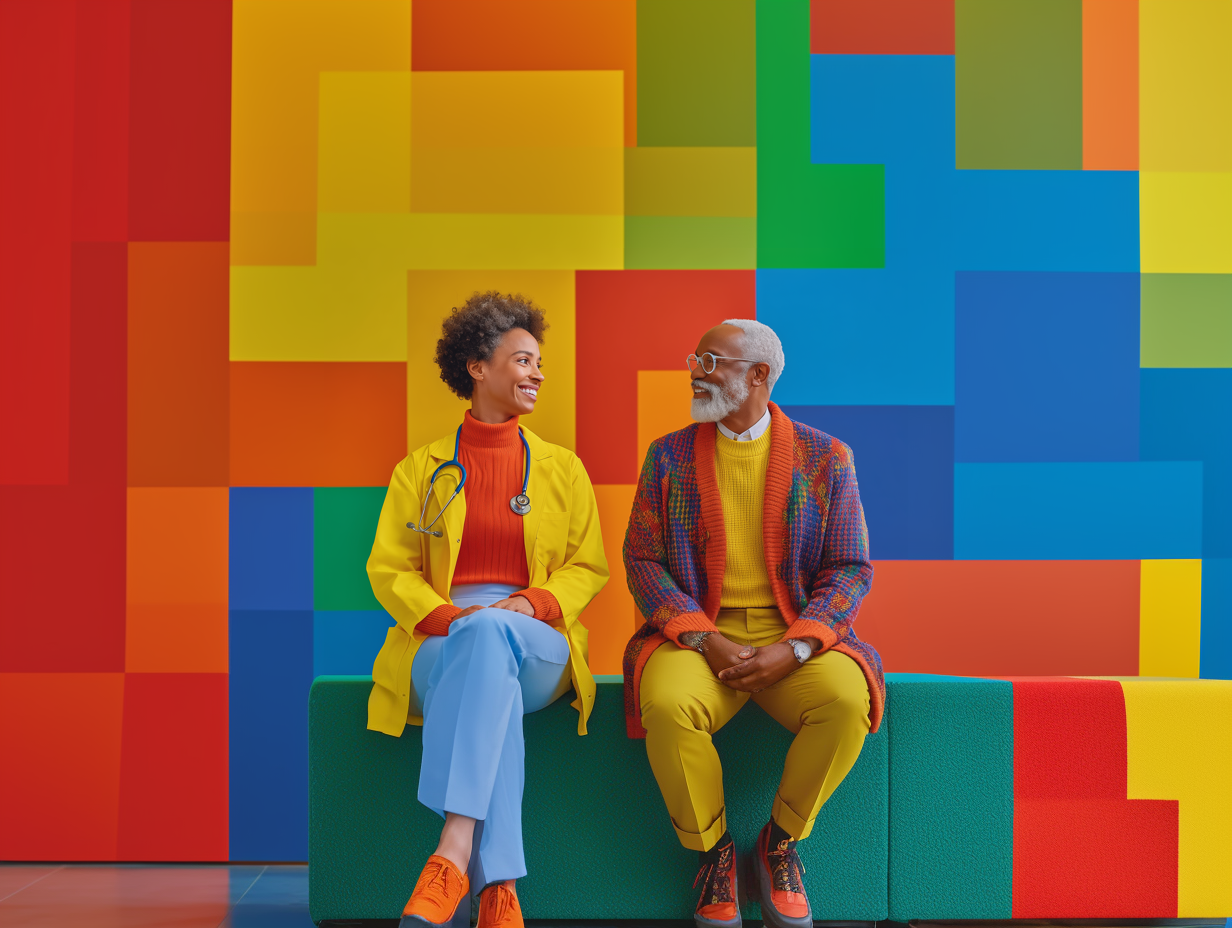 Family receiving cognitive health care consultation at Mindspan clinic