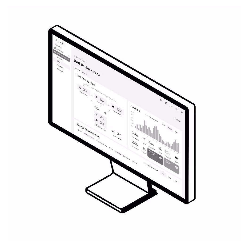Stuart Energy management system interface