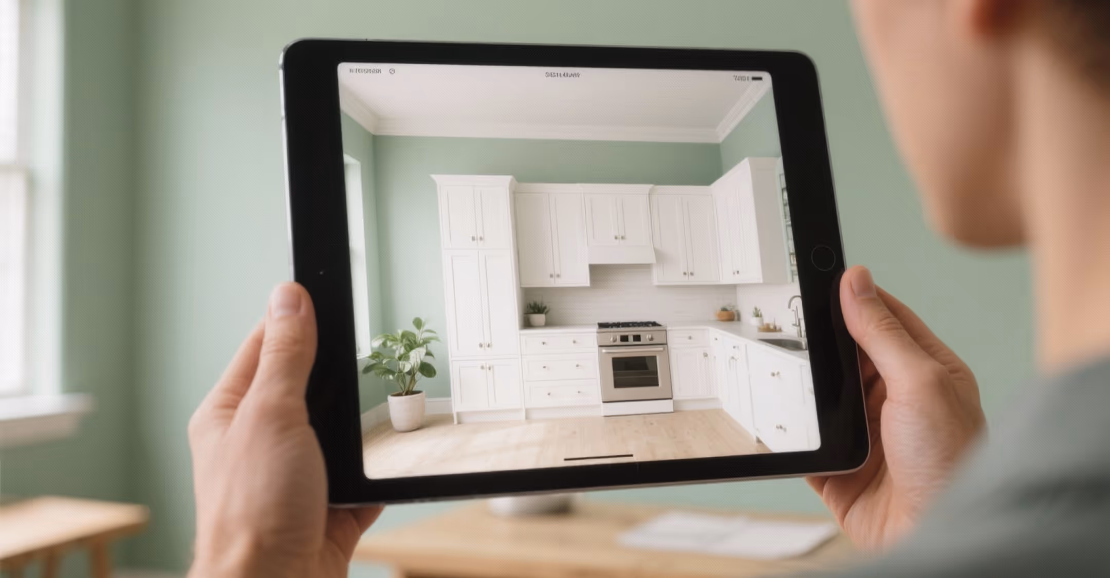 kitchen on the tablet